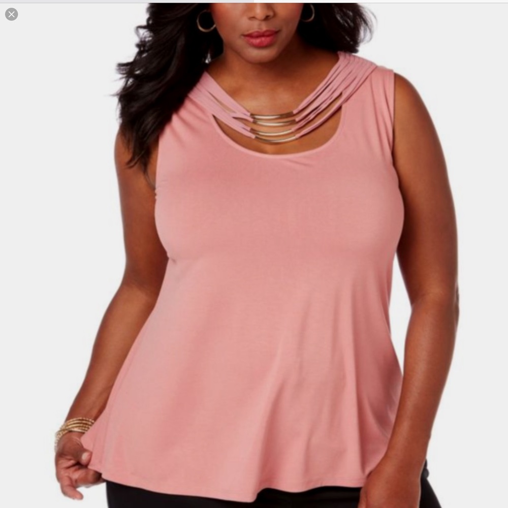 Catherine’s Sleeveless Blouse Sz 26/28 3x